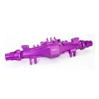 TREAL X003E7DFSL Aluminum 7075 Rear Axle Housing (Purple) for Losi LMT King Sling