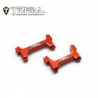 TREAL TRLX003KIWZAD Front and Rear Bumper Mounts Set (F&R) for TRX-4M (Red)