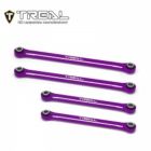 Treal TRLX003LAXZOP  TRX-4M Lower Links Set (4pcs) Aluminum Upgrades 1/18 Scale(Purple)