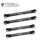 Treal TRLX003P9OEU1  UTB18 Capra Upper Links Set (4pcs) Aluminum Upgrades(Black)