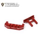 Treal TRLX003Q1WF27  Aluminum 7075 Rear Bumper Mount for Axial 1/24 RC Crawler-Red