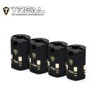 Treal X003Q8NUXD Brass 12mm Wheel Hex Adapters Extended for 1/10 RC Crawler (Height:20mm)