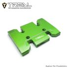 TREAL X003TN7PBD SCX10 Pro Center Skid Plate Aluminum 7075 CNC Billet Machined Upgrades Parts(Green)