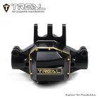 TREAL X003TOALC7 SCX10 Pro Brass Axle Center 3rd Member Housing w Diff Cover Heavy Weight Upgrades Compatible with Axial 1/10th SCX10 PRO Comp Kit (Rear)