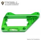 TREAL X003TQ8S93 SCX10 Pro Front Servo Mount 4-Links Mount Aluminum 7075 Upgrades(Green)