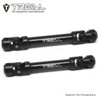 TREAL X003WR3SW1 SCX10 Pro Drive Shaft Harden Steel Driveshafts (2) Upgrades for Axial SCX10 PRO 1/10 RC Crawler