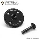 TREAL X003ZD9RDL Front/Rear Axle Diff Ring and Pinion Gears Set 39T/12T for Losi LMT Monster and Mega