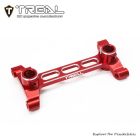 TREAL X0042664X1 Aluminum 7075 Rear Chassis/Shock Tower Brace, Rr Chass Shock Tower Frame for SCX10 III Jeep JLU Wrangler(Red)