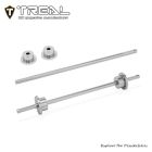 TREAL X00464PW87 HD Torsional Bar Center Sections for Losi 1/18 Min LMT Sway Bar Set