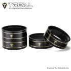 TREAL X004DVFSUP Brass Heavy Weight Center Internal Rings for 1.9 Beadlock Wheels Compatible with 1/10 RC Crawler TRX4 SCX10 III Capra Ascent