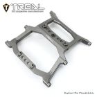 TREAL X004I815LT Aluminum 7075 Rear Chassis CNC Machined Upgrades for Axial SCX6 Jeep Wrangler Trail Honcho(Titanium)