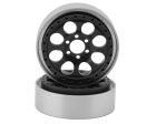 Vanquish 08062 KMC 2.2 KM237 Riot Beadlock Crawler Wheels (Grey) (2)