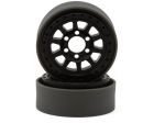 Vanquish 08140 Battle Born Sierra 1.9" Beadlock Crawler Wheels (Black) (2)