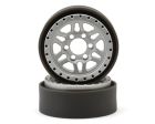 Vanquish 08191 Vanquish Products Battle Born Kilo 1.9" Beadlock Crawler Wheels (Clear) (2)