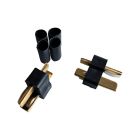 WS Deans 1311 Ultra Plug HB Male 2 Pack  3/16 inch Shrink Tubing for use with 12-16 Gauge Wire