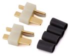WS Deans WSD1324 HW High Temp Ultra Plug, White, Male, for 10-12 Gauge Wire, 2-Pack