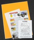 XXX Main Racing M045L Flags Paint Mask
