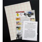 XXX Main Racing M999L Vinyl Paint Mask Applicator (Transfer Tape)