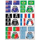 XXX Main Racing S026 Flags 2 Sticker Sheet