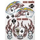 XXX Main Racing S028 Texas Hold'em Sticker Sheet