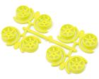 Yeah Racing -WL-0145FYW Mini-Z AWD 8.5mm 5-Spoke Narrow Rims Set (Florescent Yellow)