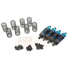 Yeah Racing BBG-0060BU Aluminum Big Bore Go 60mm Damper Set 4pcs for 1/10 RC Touring Car Blue