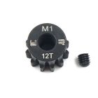 Yeah Racing MG-10002 12T HD Steel Mod1 5mm Bore Motor Gear Pinion
