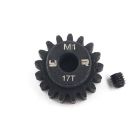 Yeah Racing MG-10007 17T HD Steel Mod1 5mm Bore Motor Gear Pinion
