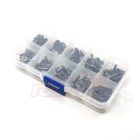 Yeah Racing SSS-200 12.9 Grade Carbon Steel Screw Assorted Set (200pcs) with FREE Mini box