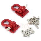 Yeah Racing YA-0358 1/10 RC Rock Crawler Accessories Heavy Duty Shackle w/ Mounting Bracket Fit 3Racing CR01-27 Winch