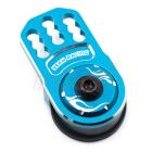 Yeah Racing YA-0557BU Aluminum Plate Servo Saver Blue