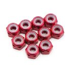 Yeah Racing YA-0566RD 3mm Aluminium Lock Nut Red
