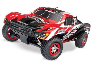 Traxxas 59076-3-RED 1 10 Slayer Pro 4wd NITRO Short Course Truck RTR W/radio (Red) 