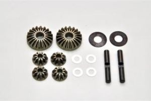 HoBao 94117 1/8 NEW STEEL BEVEL GEARS SET (HEAVY DUTY)