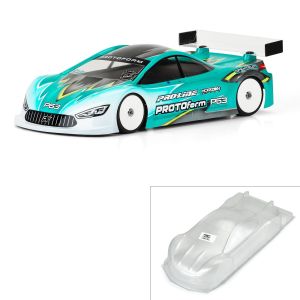 Protoform PRM158015 1/10 P63 X-Lite (0.4mm) Clear Body for 190mm TC