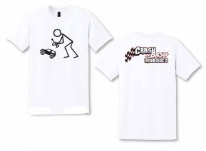 CNB Hobbies AS-STK-SWH Stick Dude T-Shirt (Small) White