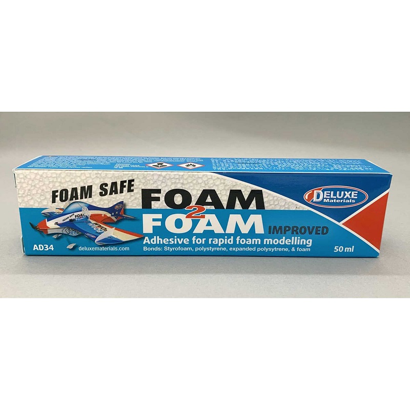Deluxe Materials AD34 Foam Safe Glue 'Foam 2 Foam' Modeling Adhesive