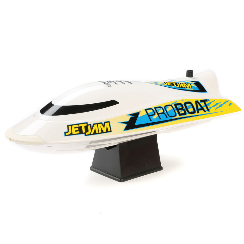 Pro Boat PRB08031V2T2 Jet Jam 12 Pool Racer  Brushed  White: RTR