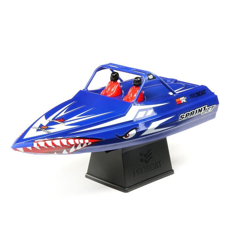Pro Boat 08045T2 Sprintjet 9-inch Self-Right Jet Boat RTR, Blue