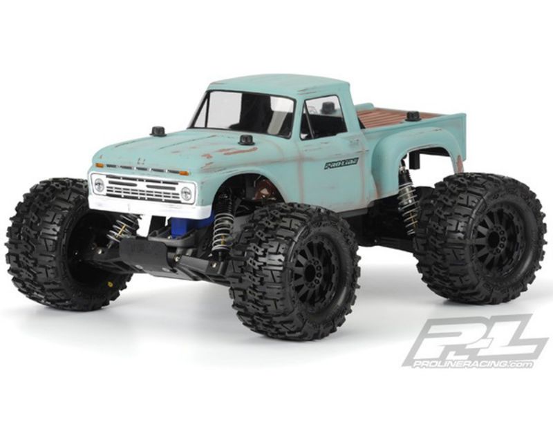 Proline 3412-00 1966 Ford F-100 Body for Traxxas Stampede 1/10 Monster Truck ... - Picture 1 of 1