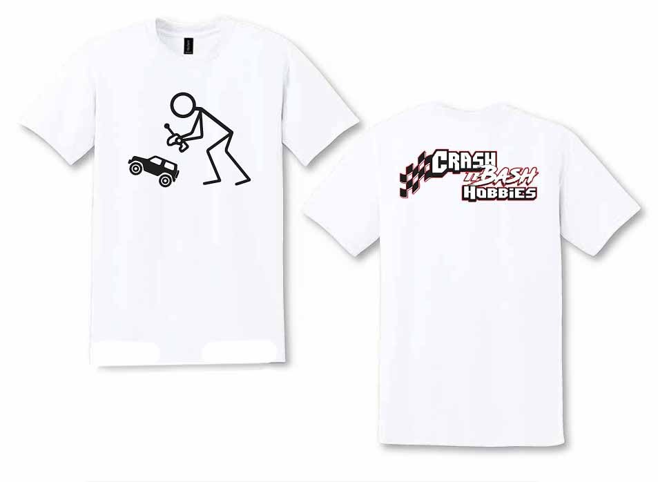CNB Hobbies AS-STK-2XWH Stick Dude T-Shirt (XX-Large) White