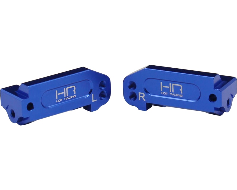 Hot Racing TE1906 Blue Aluminum Caster Blocks